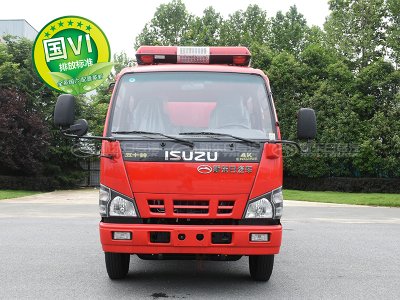 國六2.5噸五十鈴水罐消防車